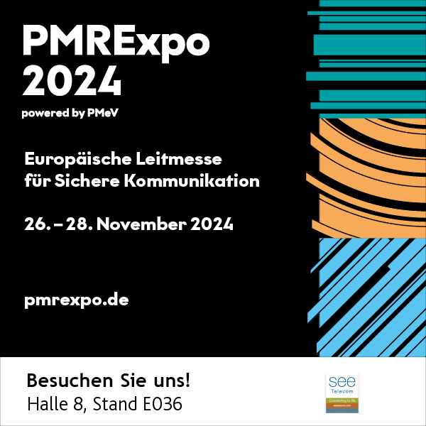 SEE Telecom nimmt an der PMRExpo 2024 in Köln teil