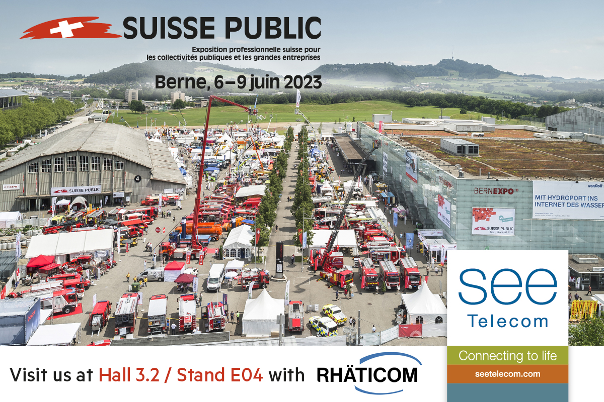 SEE Telecom attends to SUISSE PUBLIC 2023 in Bern (Switzerland)