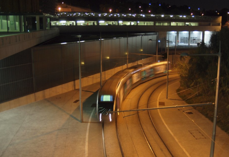 Radio Coverage Of Line T2 Tramway Of Nice (France)